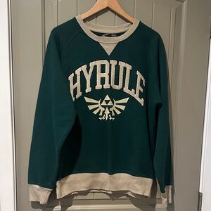 ZELDA Hyrule Crewneck M